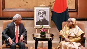 উন্নত বাংলাদেশ গড়তে এআইআইবির সহায়তা চান প্রধানমন্ত্রী