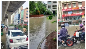 ছয় ঘণ্টায় ঢাকায় ১৩০ মিলিমিটার বৃষ্টি, হতে পারে আরও