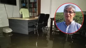 পানিতে ডুবে গেল মোস্তফা জব্বারের অফিস