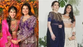 নাচে নীতাকে ছাপিয়ে রাধিকার মা, কে এই শায়লা মার্চেন্ট?