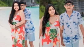 কাঞ্চনকে &lsquo;মাম্মা&rsquo; ডেকে হানিমুনের ছবিতে কী লিখলেন শ্রীময়ী