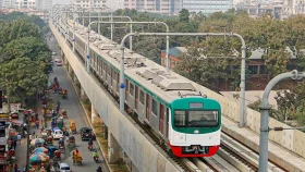 মেট্রোরেল চলাচল বন্ধ