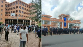 উত্তপ্ত ববি, শিক্ষার্থীদের মুখোমুখি র&zwj;্যাব-পুলিশ-বিজিবি