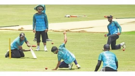টেস্টের প্রস্তুতি টাইগার্সের ক্যাম্পে