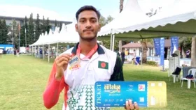 ইতিহাস গড়তে প্যারিসের পথে সাগর