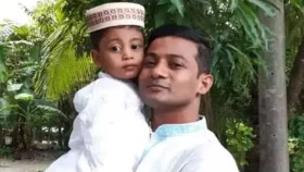 ছেলেকে নিয়ে হাঁটতে বেরিয়ে গুলিবিদ্ধ হন বাবা
