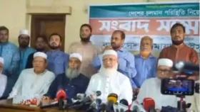 ১৩ বছর পর কেন্দ্রীয় কার্যালয়ে জামায়াত নেতাদের সংবাদ সম্মেলন