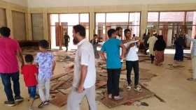 সকাল থেকেই গণভবনে উৎসুক জনতার ভিড়