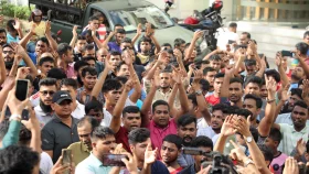 চট্টগ্রামে পুলিশের বিক্ষোভ