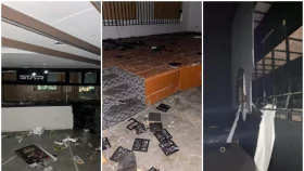 রাজশাহীতে স্টার সিনেপ্লেক্স ভাঙচুর, আগুন&nbsp;