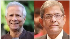 প্রধান উপদেষ্টার সঙ্গে বৈঠকে বিএনপি নেতারা