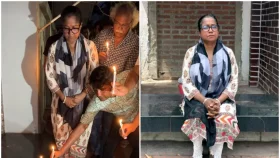 ধানমন্ডির ৩২ নম্বরে রোকেয়া প্রাচীর ওপরে হামলা