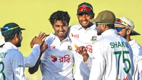 রাওয়ালপিন্ডি টেস্টের প্রথম দিনে পাকিস্তান ১৫৮/৪