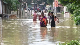 ত্রিপুরায় ভয়াবহ বন্যায় ৮ জনের প্রাণহানি