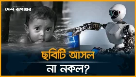 শিশুর ভাইরাল এই ছবিটি আসল না নকল?