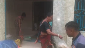 বন্যাদুর্গত সনাতন ধর্মাবলম্বীরা আশ্রয় নিয়েছেন মসজিদে&nbsp;