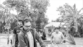 বাঁধ ভাঙার গুজবে নির্ঘুম রাত যাপন&nbsp;