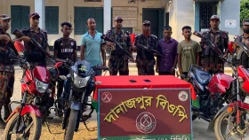 অবৈধভাবে ভারতে যাওয়ার চেষ্টা, আটক ৪