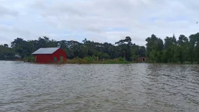 ৪০ বছরের কষ্টে গড়া মাছের খামার নিমিষেই শেষ