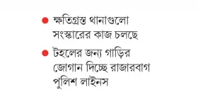 থানা মেরামতের কাজ কতদূর