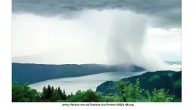 আকাশে নদী ও বৃষ্টির বিস্ফোরণ