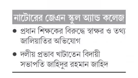 নিয়োগ-এমপিওভুক্তির নামে তিন কোটি টাকা আত্মসাৎ