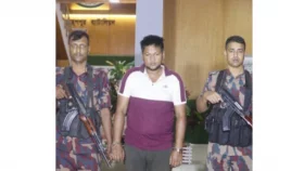 ছাত্র হত্যার আসামি ভারত সীমান্তে আটক