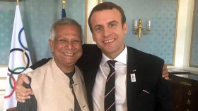 ড. ইউনূসকে ফ্রান্স সফরের আমন্ত্রণ ম্যাখোঁর