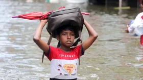 ভয়াবহ বন্যা