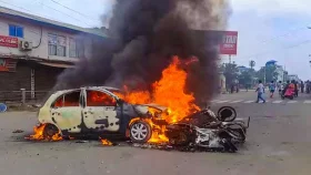 আবারও উত্তাল মণিপুর, গুলি-ড্রোন হামলায় নিহত ২