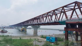 যমুনা রেল সেতুর ৯৪% কাজ শেষ, উদ্বোধন ডিসেম্বরে