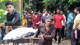দাফনের ২৯ দিন পর ছাত্র আন্দোলনে নিহত সাব্বিরের লাশ উত্তোলন
