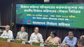 পদত্যাগের ঘোষণা সিইসিসহ পাঁচ নির্বাচন কমিশনারের