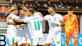 মোরসালিনের একমাত্র গোলে থিম্পু দুঃস্মৃতি ভোলালো বাংলাদেশ