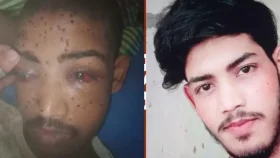 কাছে এসে আমজাদের চোখে-মুখে গুলি করে পুলিশ