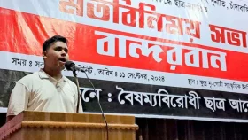 ক্ষমতামুখী হলে অন্তর্বর্তী সরকারের বিরুদ্ধেও নামার ঘোষণা হাসনাতের