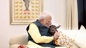 মোদির বাসভবনে নতুন সদস্য &lsquo;দীপজ্যোতি&rsquo;