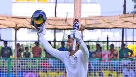 প্রথমবার সুযোগ পেয়ে প্রথম সেঞ্চুরি করলেন প্রথম