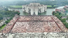 সরকার পতনের দিন সংসদ ভবন থেকে ৯০ লাখ টাকা খোয়া