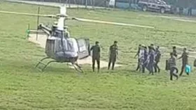 সাবেক এমপি ফজলে করিমকে&nbsp; হেলিকপ্টারে চট্টগ্রামে আনা হয়েছে