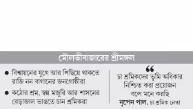 বৃত্ত ভেঙে শহরমুখী চা বাগানের বাসিন্দারা