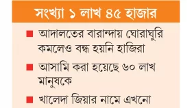 মামলা এখনো বিএনপির মাথাব্যথা
