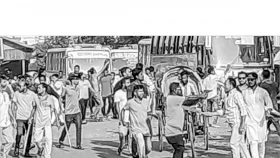 বাস টার্মিনাল দখলে বিএনপির দুই গ্রুপের সংঘর্ষ, গুলি