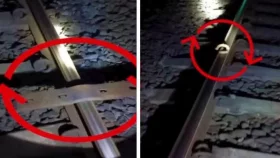 পুরস্কারের লোভে ফিশপ্লেট খুলে দুর্ঘটনা থেকে ট্রেন বাঁচানোর নাটক!