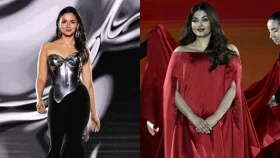 প্যারিস ফ্যাশন উইকে আলো ছড়ালেন আলিয়া-ঐশ্বরিয়া