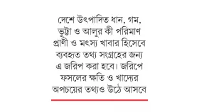 প্রাণীরা ধান-গম কত খায় জরিপ করবে বিবিএস