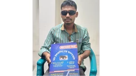 ডাক্তারের বিরুদ্ধে ভুল চিকিৎসার অভিযোগ, চোখের আলো হারানো মঞ্জুরুলের