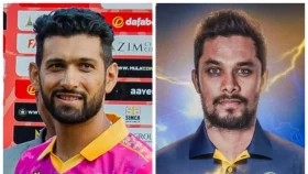 রাজার ৪ ছক্কার কাছে হার মানল সাব্বিরের ৫ ছক্কা