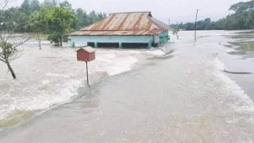 শেরপুরে বন্যা পরিস্থিতির আরও অবনতি, নিহত বেড়ে ৬