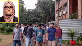 আবু সাঈদকে সন্ত্রাসী বলা ম্যাজিস্ট্রেটের শাস্তির দাবি জাবি শিক্ষার্থীদের